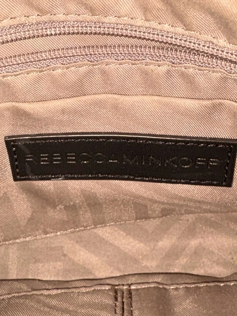 Rebecca Minkoff Micro Moto Satchel Dove Grey